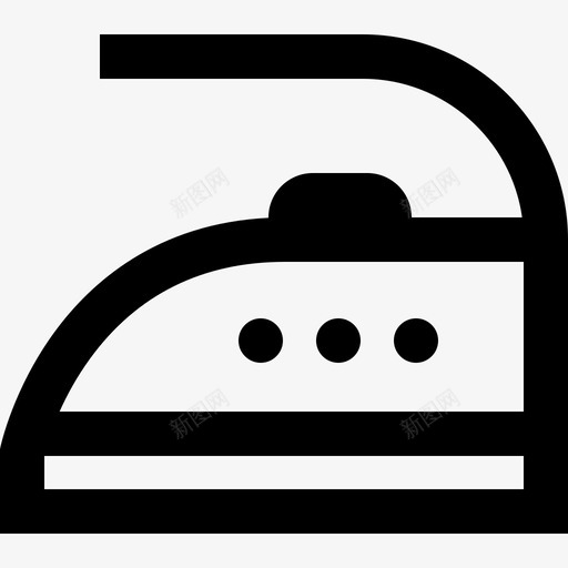 铁零售16轮廓图标svg_新图网 https://ixintu.com 轮廓 铁 零售16