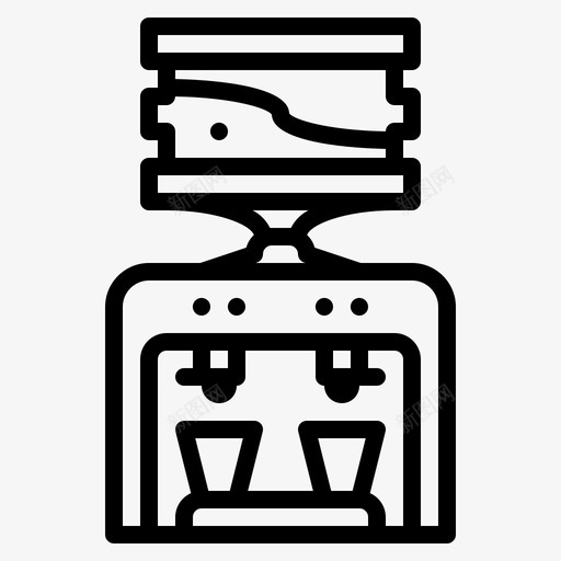 饮水机电器瓶子图标svg_新图网 https://ixintu.com 冷水 瓶子 电器 饮水机