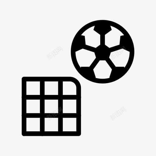 足球游戏爱好图标svg_新图网 https://ixintu.com 游戏 爱好 足球 运动