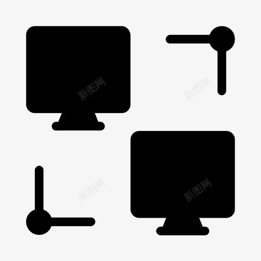 传输交换文件共享图标svg_新图网 https://ixintu.com lcd 交换 传输 共享 图标 字形 屏幕 文件 网络 通信线路
