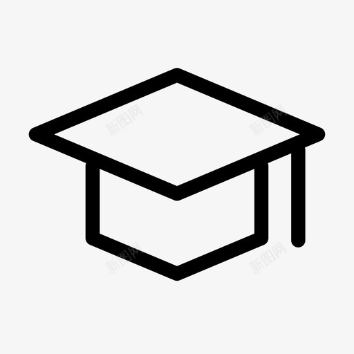 大学封顶毕业生毕业图标svg_新图网 https://ixintu.com 大学 学校 封顶 抵押贷款 毕业 毕业生