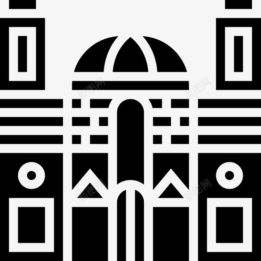 库斯科大教堂地标7铭文图标svg_新图网 https://ixintu.com 地标 大教堂 库斯 斯科 铭文