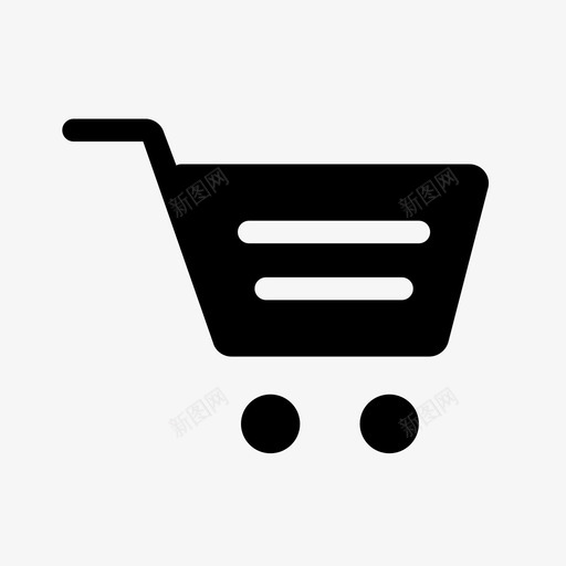 购物车商业网上商店图标svg_新图网 https://ixintu.com 商业 商店 网上商店 购物 购物车 超市