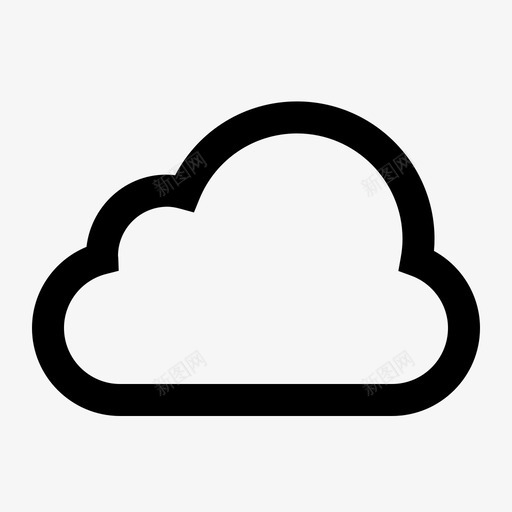 云应用程序存储图标svg_新图网 https://ixintu.com ui uiux001行 web 云 存储 应用程序