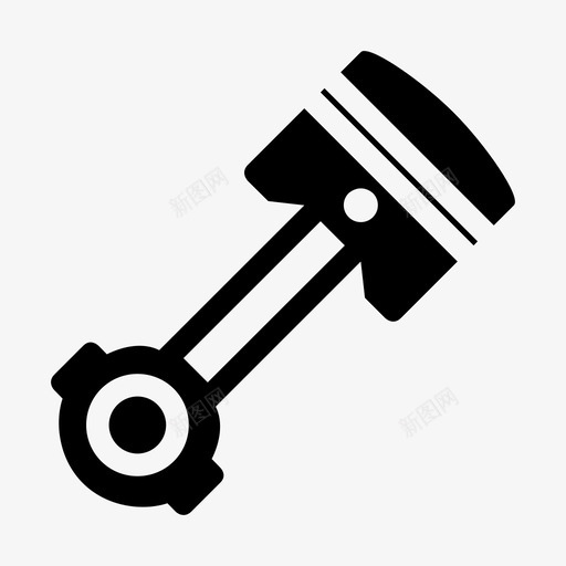 活塞汽车发动机图标svg_新图网 https://ixintu.com 发动机 汽车 活塞 车辆 零件