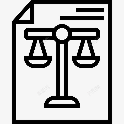余额会计8线性图标svg_新图网 https://ixintu.com 会计 余额 线性