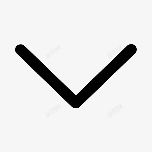 4-向下箭头svg_新图网 https://ixintu.com 4-向下箭头