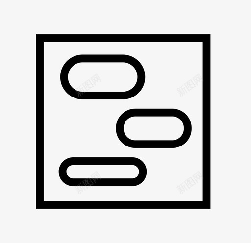 聊天交谈留言图标svg_新图网 https://ixintu.com 交谈 方格 留言 聊天