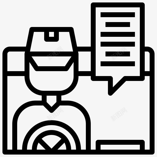 出租车司机出租车服务15直系图标svg_新图网 https://ixintu.com 出租车 司机 服务 直系