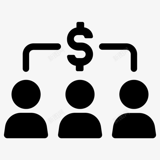 股东合伙人众筹图标svg_新图网 https://ixintu.com 众筹 合伙人 投资者 股东