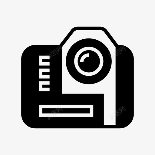 照相机装置电子图标svg_新图网 https://ixintu.com 半照相机 摄像机 照相机 电子 装置 镜头