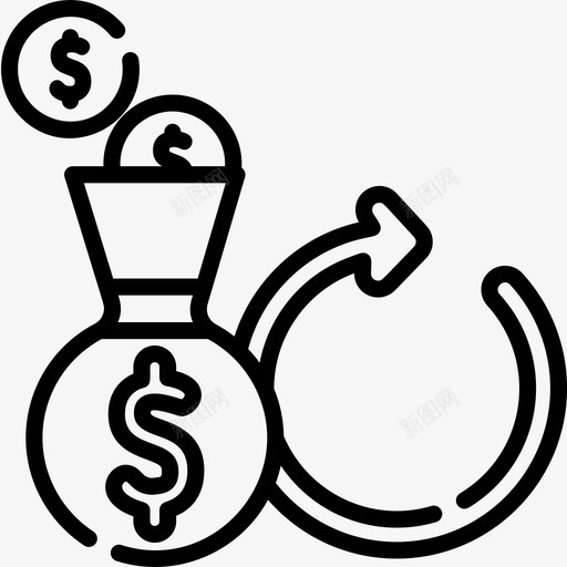 线性回购121图标svg_新图网 https://ixintu.com 回购 线性