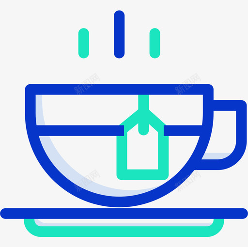 茶酒店135轮廓颜色图标svg_新图网 https://ixintu.com 轮廓 酒店 颜色