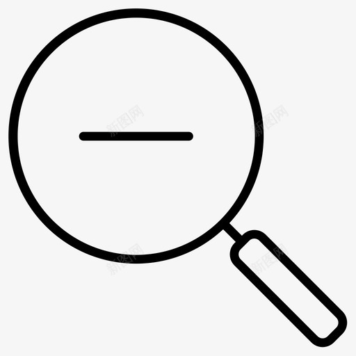 缩小放大用户界面图标svg_新图网 https://ixintu.com 放大 用户界面 缩小