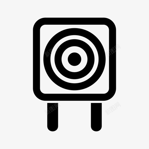 目标箭头搜索引擎优化和网络图标svg_新图网 https://ixintu.com 射击 搜索引擎优化和网络 目标 箭头