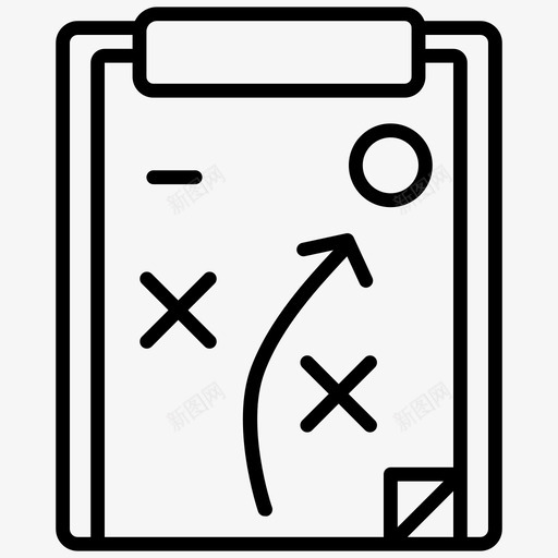 策略剪贴板图标svg_新图网 https://ixintu.com 剪贴板 策略