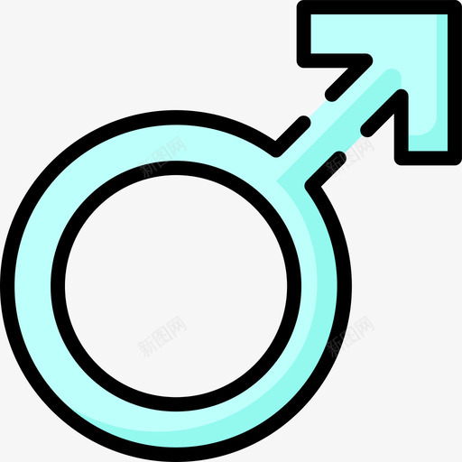 男性167号婚礼直系肤色图标svg_新图网 https://ixintu.com 167号 婚礼 男性 直系 肤色