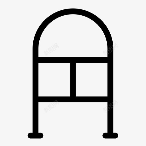 助行器拐杖残疾人图标svg_新图网 https://ixintu.com 助行器 拐杖 残疾人 老人