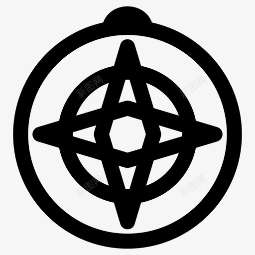 指南针指南针方向宇宙图标svg_新图网 https://ixintu.com 地球 宇宙 导航 指南针 指南针方向 路标