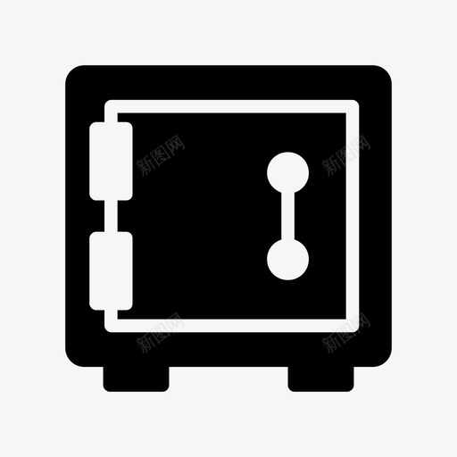 保险箱银行储物柜图标svg_新图网 https://ixintu.com 保险库 保险箱 储物柜 银行 银行行标志符号图标