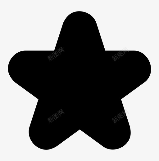 星星最爱五图标svg_新图网 https://ixintu.com 五角星 奖励 奖品 星星 最爱