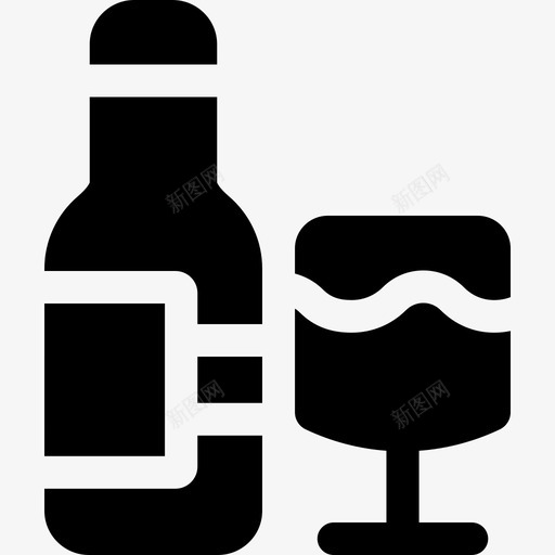 酒瓶奢侈品商店14装满图标svg_新图网 https://ixintu.com 商店 奢侈品 装满 酒瓶