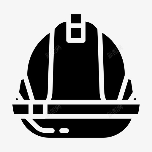 头盔建筑眼镜图标svg_新图网 https://ixintu.com 头盔 安保 安全 建筑 建筑固体 眼镜