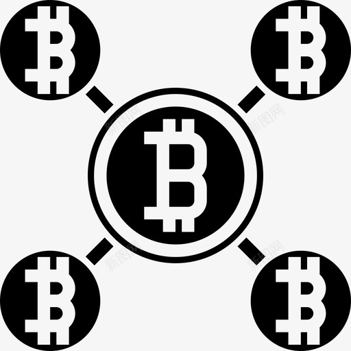 比特币比特币70填充图标svg_新图网 https://ixintu.com 填充 比特币 比特币70