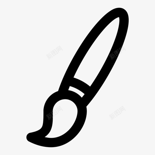 画笔艺术绘画图标svg_新图网 https://ixintu.com 图形 画笔 真棒的大胆 绘画 艺术