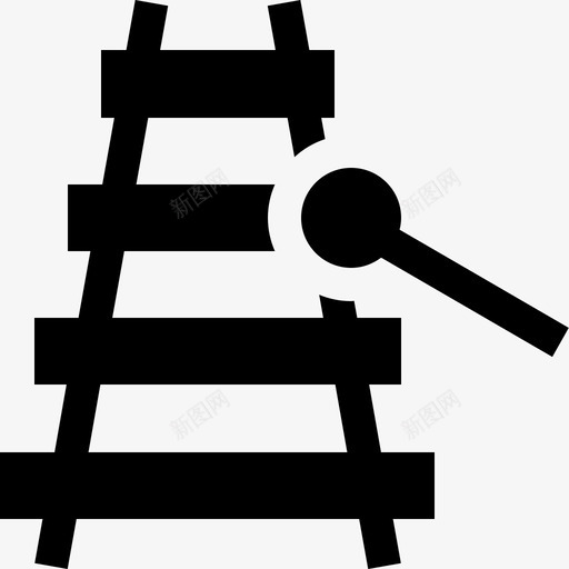 木琴圣诞玩具16填充图标svg_新图网 https://ixintu.com 圣诞 填充 木琴 玩具