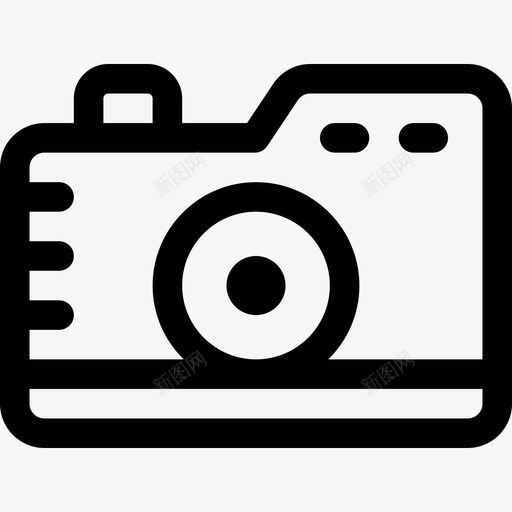 相机84岁生日直线型图标svg_新图网 https://ixintu.com 84岁 生日 直线 相机 线型