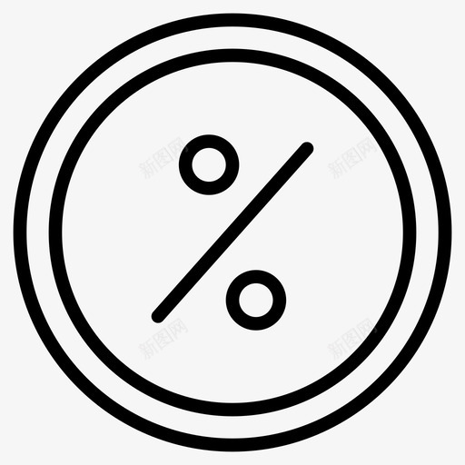 提供折扣百分比图标svg_新图网 https://ixintu.com 基本 字形 折扣 提供 百分比 签名 设置 销售