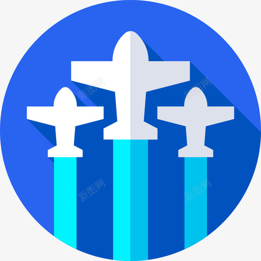 飞机阅兵10号平的图标svg_新图网 https://ixintu.com 10号 平的 阅兵 飞机