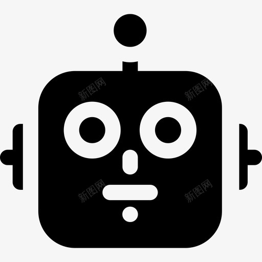 机器人电子50填充图标svg_新图网 https://ixintu.com 填充 机器人 电子50