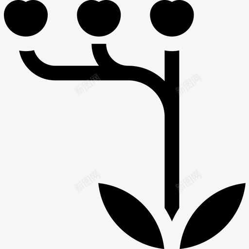 静态花15填充图标svg_新图网 https://ixintu.com 填充 花15 静态