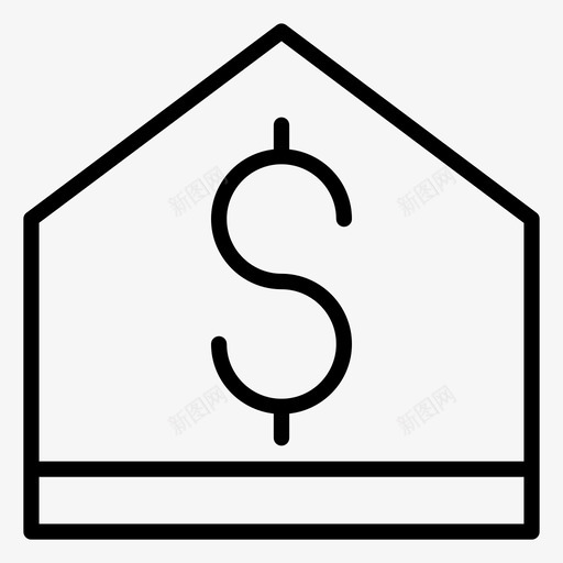 银行公司存款图标svg_新图网 https://ixintu.com 公司 办公室 商业和购物 存款 银行