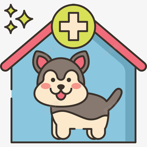 兽医学兽医学36线性颜色图标svg_新图网 https://ixintu.com 兽医 医学 线性 颜色