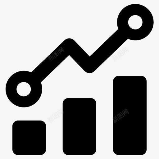 图表分析增加图标svg_新图网 https://ixintu.com 分析 分析图 图表 增加 报告 数据 统计 趋势