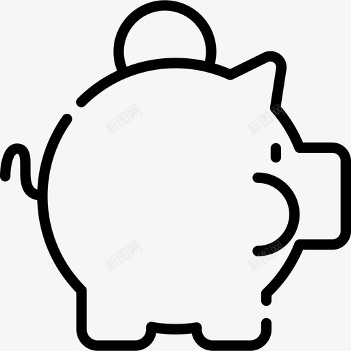 储蓄罐工商管理4直系svg免抠素材_新图网 https://ixintu.com 储蓄罐 工商管理4 直系
