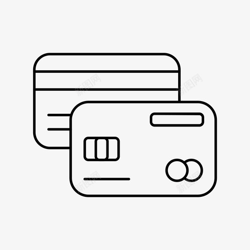 信用卡万事达卡支付svg免抠素材_新图网 https://ixintu.com 信用卡 万事达卡 支付 定价 电子商务线路