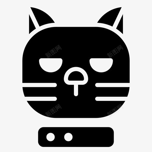 猫动物品种图标svg_新图网 https://ixintu.com 动物 品种 哺乳动物 宠物 甜心