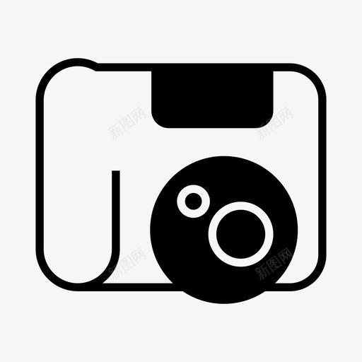相机数码摄影图标svg_新图网 https://ixintu.com 图片 快门 摄影 数码 照相机 相机