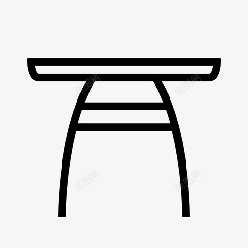 咖啡桌室内极简主义图标svg_新图网 https://ixintu.com 主义 咖啡 室内 极简 椅子 现代 装饰