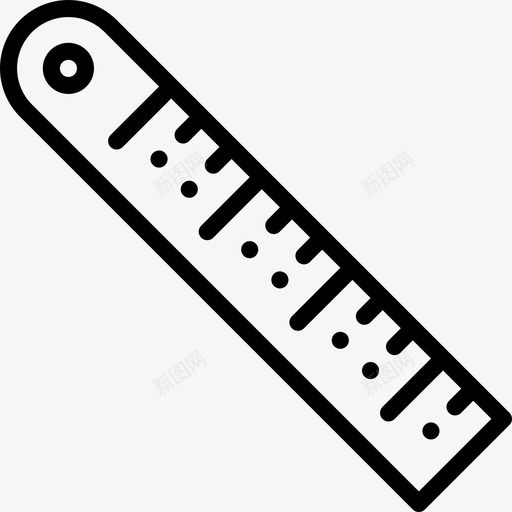 信纸直尺56图标svg_新图网 https://ixintu.com 信纸 直尺