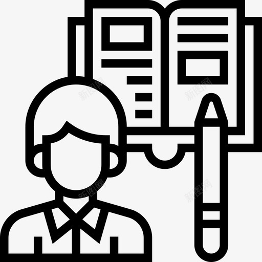 教授stem5直系图标svg_新图网 https://ixintu.com stem5 教授 直系