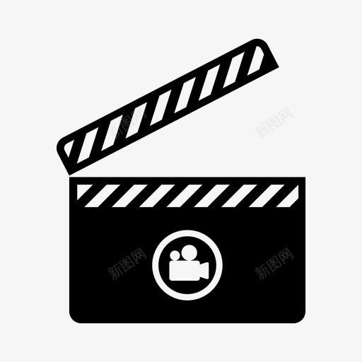 隔板电影院娱乐图标svg_新图网 https://ixintu.com 娱乐 录像带 电影 电影院 隔板