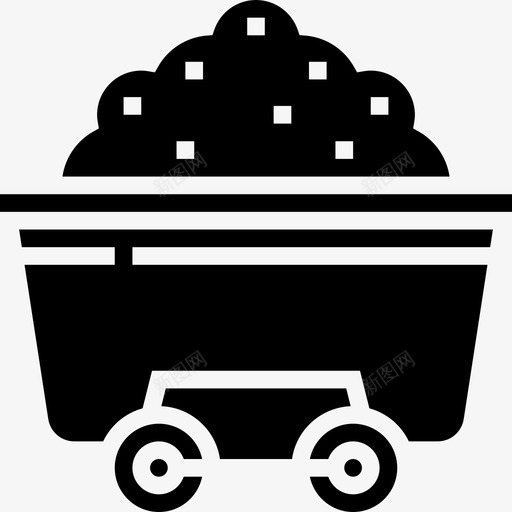 小车铁路16字形图标svg_新图网 https://ixintu.com 字形 小车 铁路16