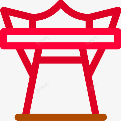 巨型秋千泰国18线形颜色图标svg_新图网 https://ixintu.com 巨型 泰国 秋千 线形 颜色