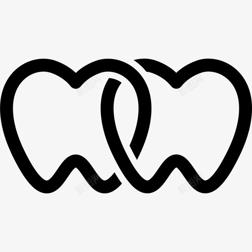 牙齿牙医口腔图标svg_新图网 https://ixintu.com 口腔 牙医 牙齿