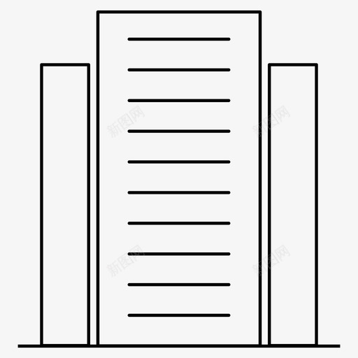 公寓建筑酒店图标svg_新图网 https://ixintu.com 公寓 度假村 建筑 旅游 酒店